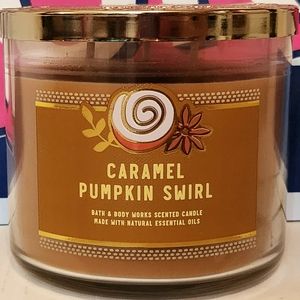 BBW Caramel Pumpkin Swirl Candle